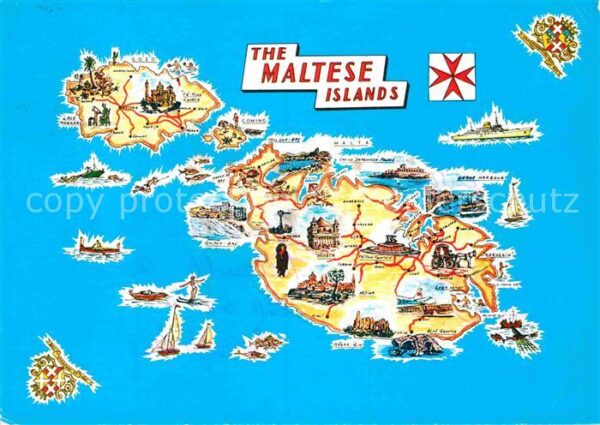 Malta Comino Grand Harbour Blue Grotto
