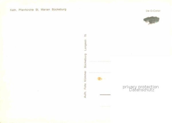 Bueckeburg Katholische Pfarrkirche St. Marien – Bild 2