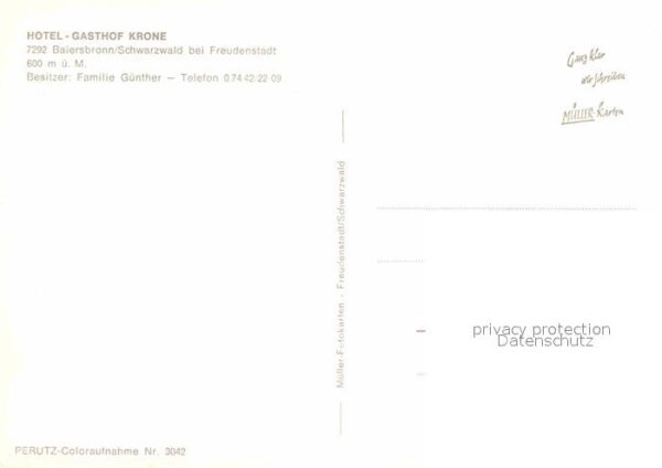 Baiersbronn Schwarzwald Hotel Gasthof Krone – Bild 2