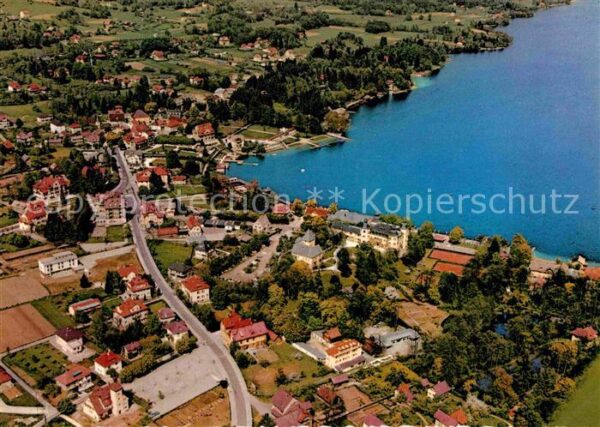 Velden Woerthersee Fliegeraufnahme