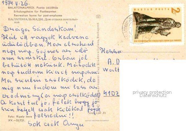 Balatonalmadi Erholungsheim – Bild 2