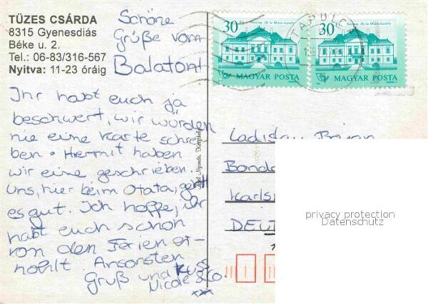 Gyenesdias Tüzes Csarda – Bild 2