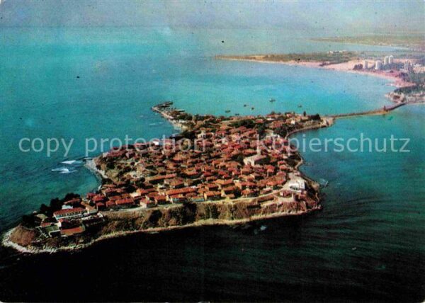 Nessebar Nessebyr Nessebre Fliegeraufnahme