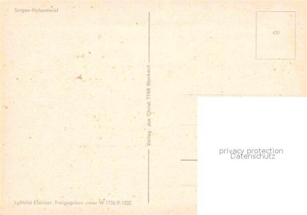 Singen Hohentwiel Fliegeraufnahme – Bild 2