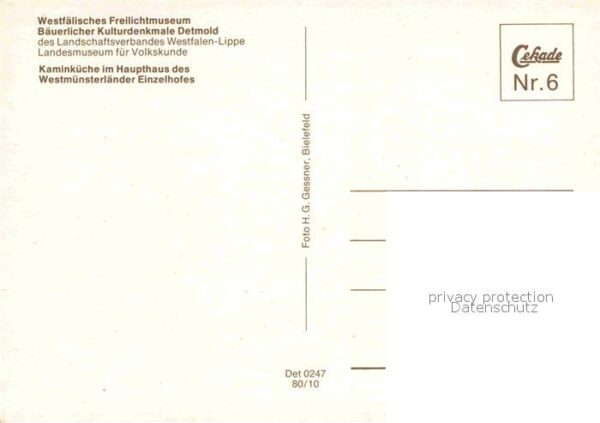 Detmold Kaminküche Haupthaus Westmünsterländer – Bild 2