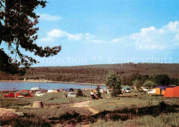 Ehrenfriedersdorf Erzgebirge Campingplat Greifenbachstauweiher Greif