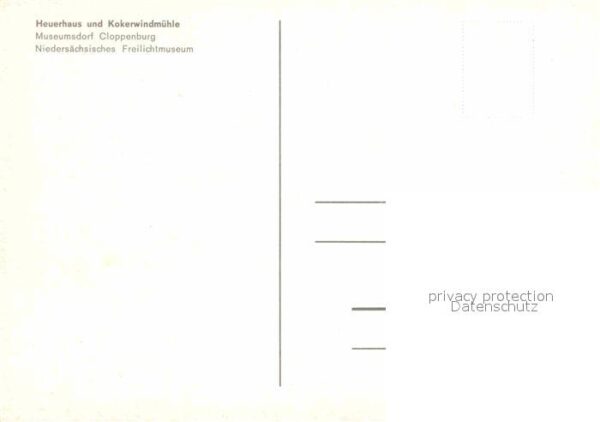 Cloppenburg Heuerhaus Kokerwindmühle – Bild 2