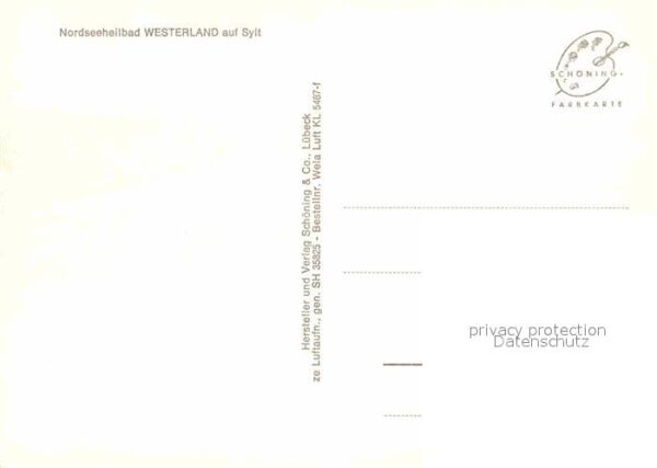 Westerland Sylt Fliegeraufnahme Strand – Bild 2