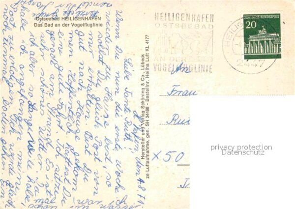 Heiligenhafen Ostseebad Fliegeraufnahme – Bild 2