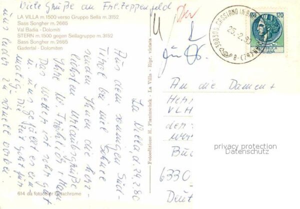 Val Badia Stern Seilagruppe Sass Songher – Bild 2