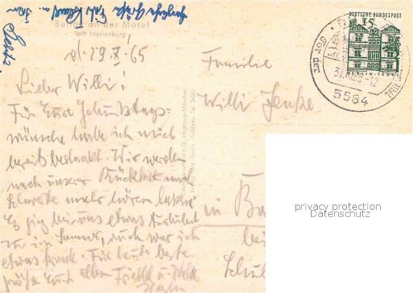 Bullay Mosel Marienburg Fliegeraufnahme – Bild 2