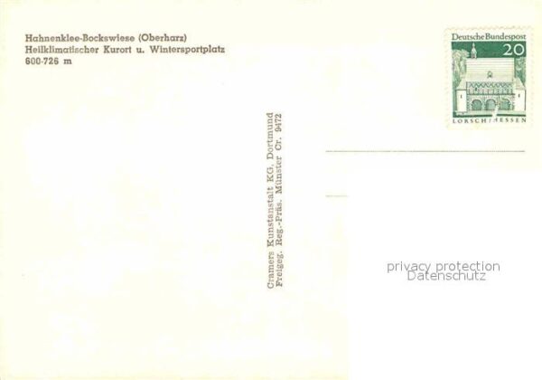 Hahnenklee-Bockswiese Harz Fliegeraufnahme – Bild 2