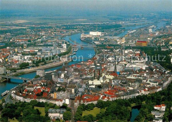 Bremen Fliegeraufnahme