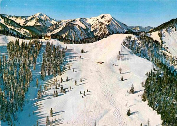 Spitzingsee Stümpflinghaus Lyra-Skiabfahrt Wallberg
