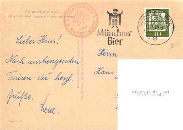 Spitzingsee Stümpflinghaus Lyra-Skiabfahrt Wallberg – Bild 2