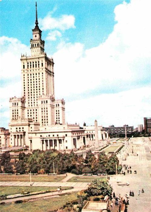 Warszawa Palac Kultury i Nauki