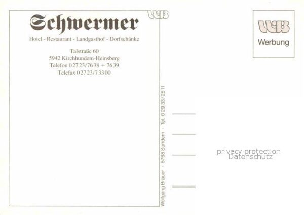 Heinsberg Westfalen Hotel Schwermer – Bild 2