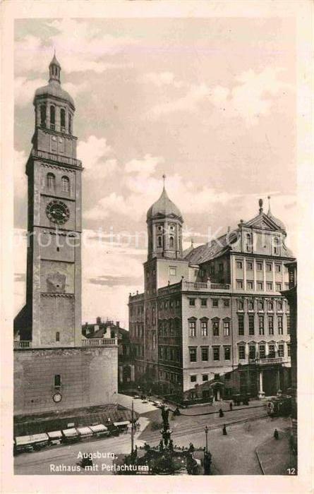 Augsburg Rathaus Perlachturm