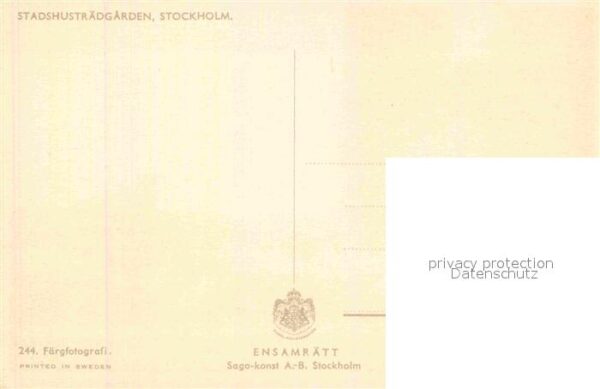 Stockholm Stadshusträdgärden – Bild 2