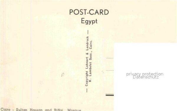 Cairo Egypt Sultan Hassan Rifai Mosque – Bild 2
