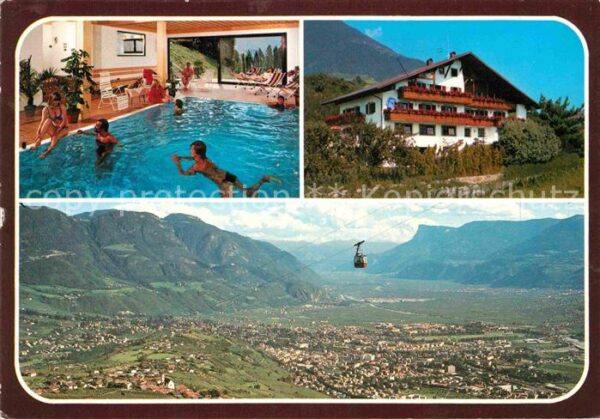 Dorf Tirol Pension Weger Luftseilbahn