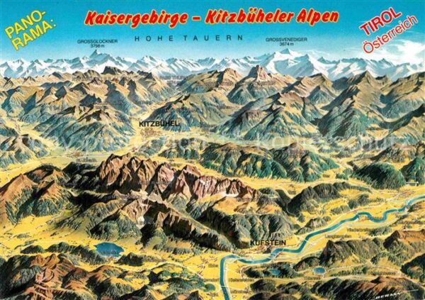 Kufstein Tirol Kitzbühel Grossglockner Grossvenediger
