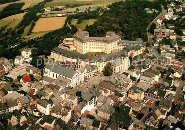 Hachenburg Westerwald Fliegeraufnahme