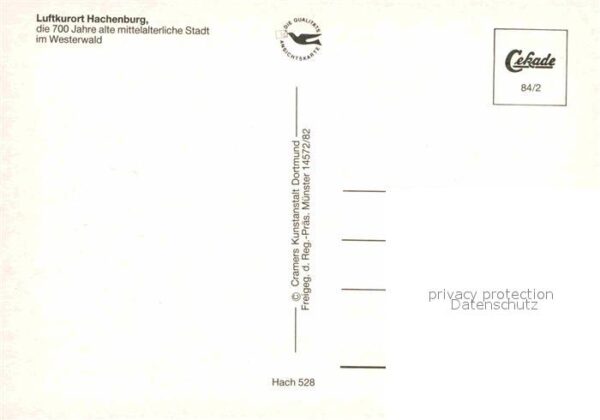 Hachenburg Westerwald Fliegeraufnahme – Bild 2