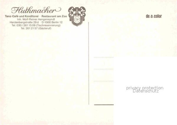 Berlin Huthmacher Tanz-Cafe – Bild 2