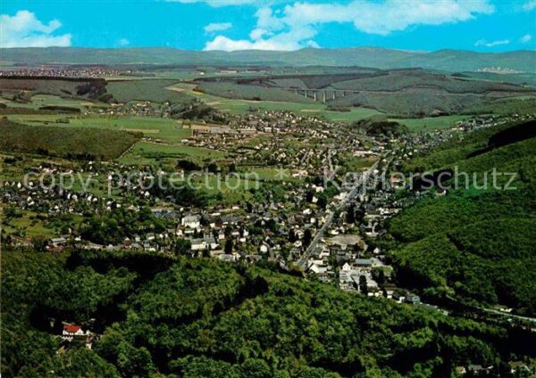 Freudenberg Westfalen Fliegeraufnahme Hotel Haus im Walde