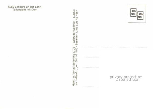 Limburg Lahn Dom Fliegeraufnahme – Bild 2