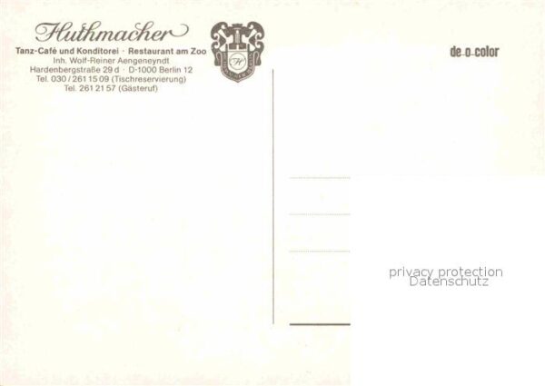 Berlin Huthmacher Tanz-Cafe – Bild 2