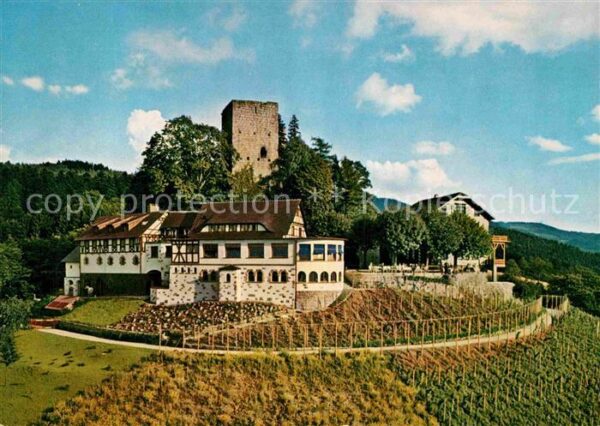 Buehl Baden Ruine Alt-Windeck Burggaststätte