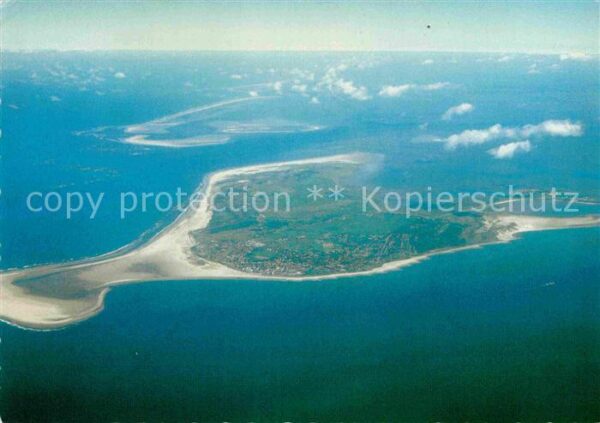 Borkum Fliegeraufnahme Insel Juist