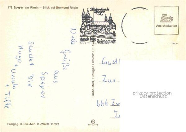 Speyer Rhein Dom – Bild 2