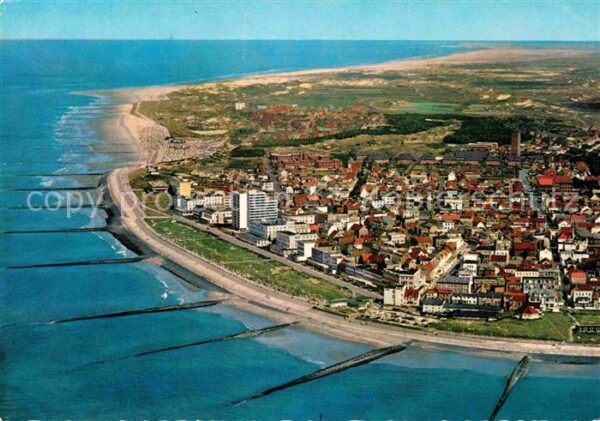 Norderney Nordseebad Fliegeraufnahme