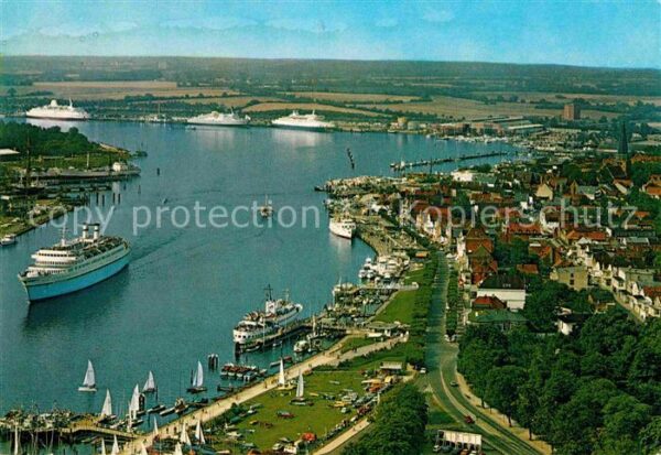 Travemuende Ostseebad Hafen Fährschiffen