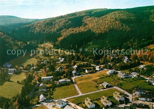 Willingen Sauerland Strycktal Fliegeraufnahme