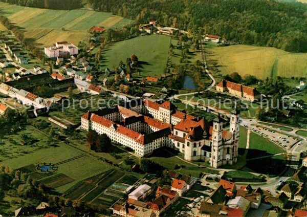 Ottobeuren Basilika Benediktiner-Abtei Fliegeraufn