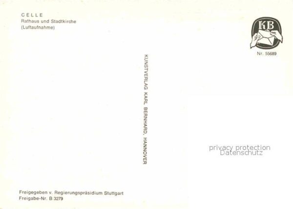 Celle Niedersachsen Rathaus Stadtkirche Fliegeraufnahme – Bild 2