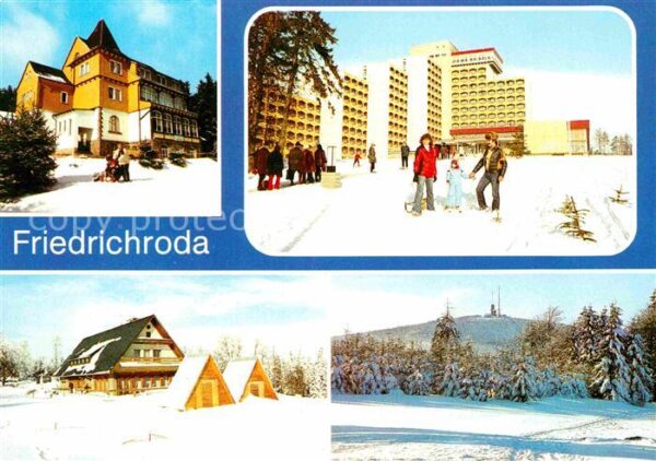 Friedrichroda Spiessberghaus Erholungsheim August Beb