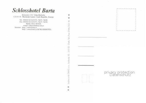 Marianske Lazne Schlosshotel Barta – Bild 2