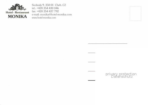 Cheb Eger Hotel Monika – Bild 2