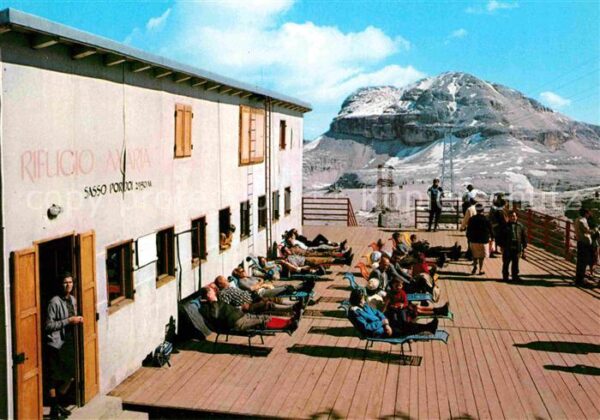 Canazei Rifugio Maria al Sasso Pordoi