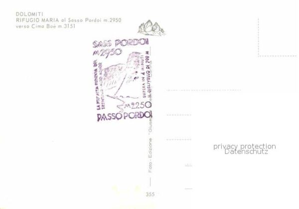 Canazei Rifugio Maria al Sasso Pordoi – Bild 2