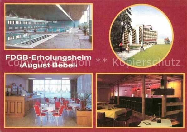 Friedrichroda FDGB-Erholungsheim August Bebel