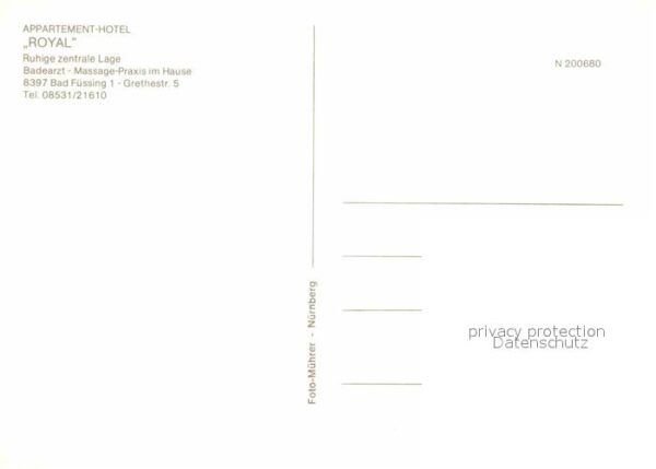 Bad Fuessing Appartement Hotel Royal – Bild 2