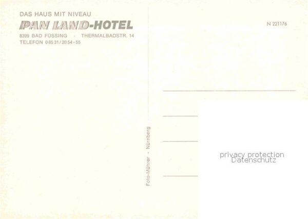 Bad Fuessing Pan Land-Hotel – Bild 2