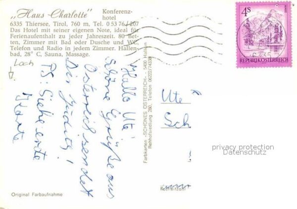 Thiersee Hotel Haus Charlotte – Bild 2