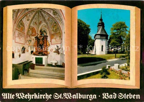Bad Steben Alte Wehrkirche St. Walburga